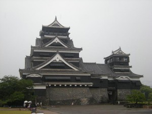 ▲熊本城天守閣