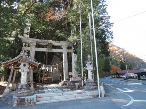 ▲黒沢口の御嶽神社里宮