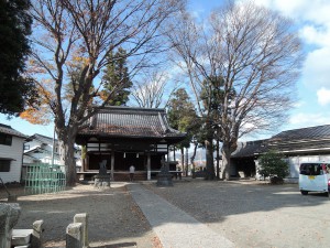 ▲宿場の西端、於佐加（おさか）神社