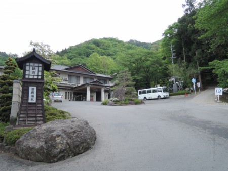 ▲古城荘の名にふさわしい佇まい